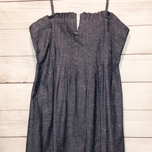 Madewell Demin Pintuck Cami Dress - Picture 8 of 8